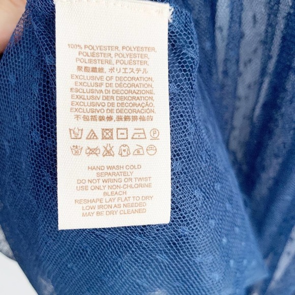 NWT Free People Joyride Navy Top with Embr… - Picture 11 of 12